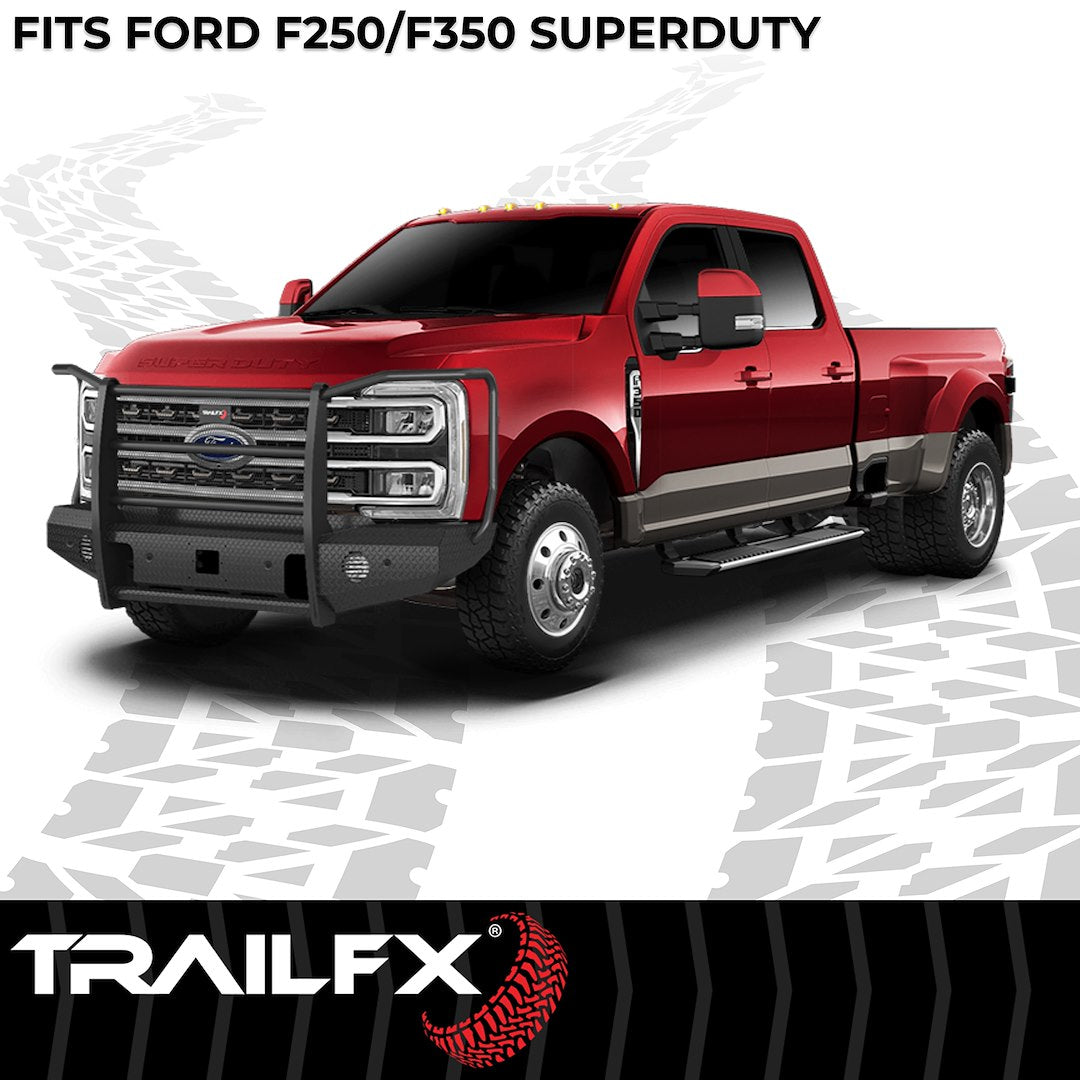 TrailFX Front Full Replacement Bumper for Ford Superduty (FX3032A)