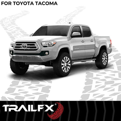 TrailFX A4 Step Bars For Toyota Tacoma Double Cab (AL4017B)