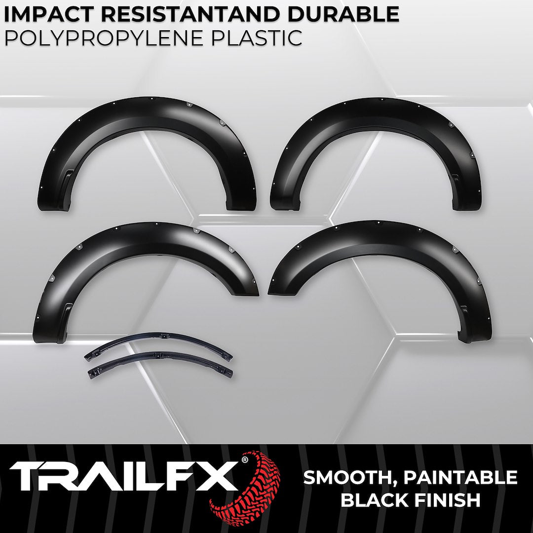 TrailFX Pocket Style Fender Flares for Ford F250/350 (TFF3007S)