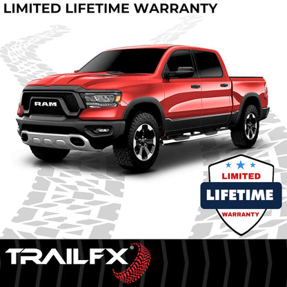 TrailFX 5" Oval Straight Step Bar For Ram 2500/3500 Extended-Stainless (A7057S)