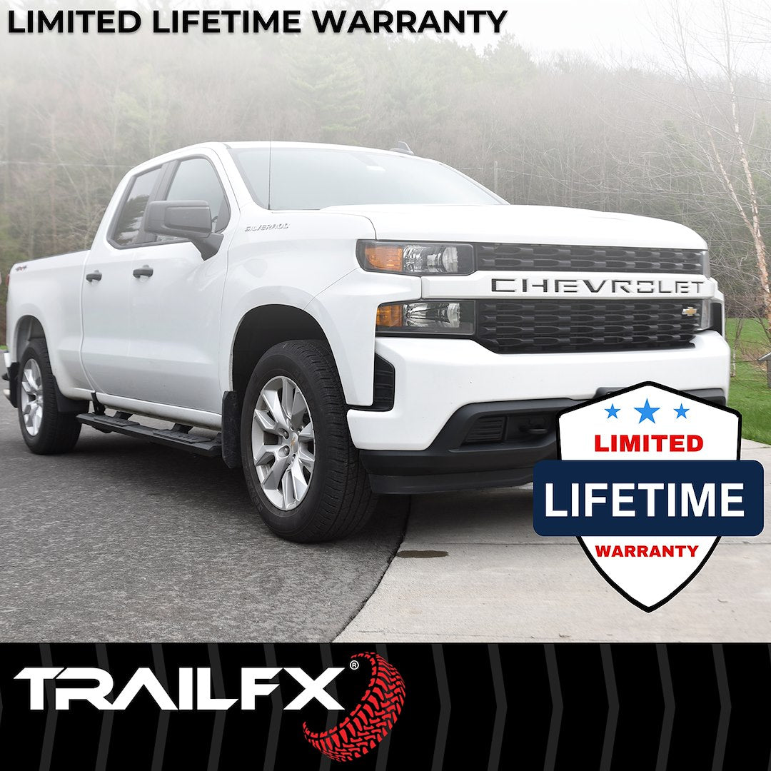 TrailFX A4 Step Bars For  GM Colorado/Canyon Crew Cab (AL4002B)