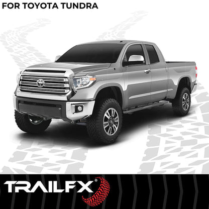 TrailFX A4 Step Bars For Toyota Tundra Double Cab (AL4018B)