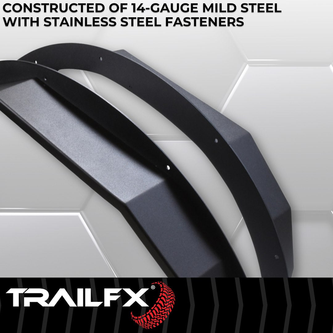 TrailFX Rear Angled Fender Flares For Ford Bronco 2 Door (BR014T)