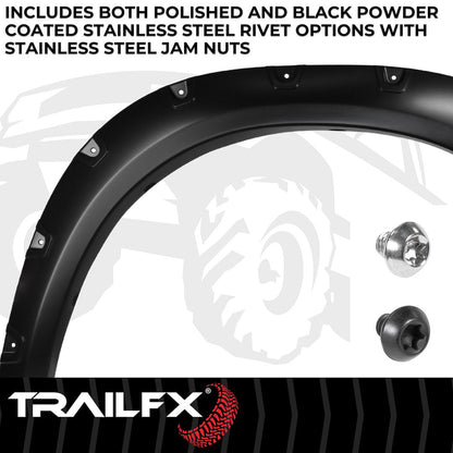 TrailFX Pocket Style Fender Flares for Ram 2500/3500 (TFD3006S)