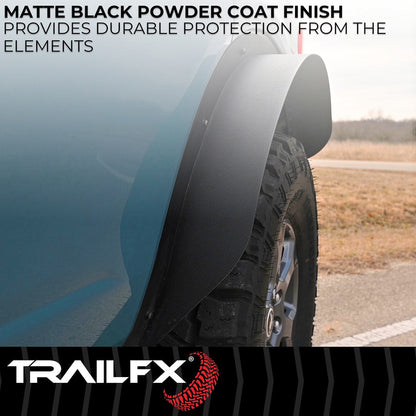 TrailFX Rear Flat Fender Flares For Ford Bronco 4 Door (BR006T)