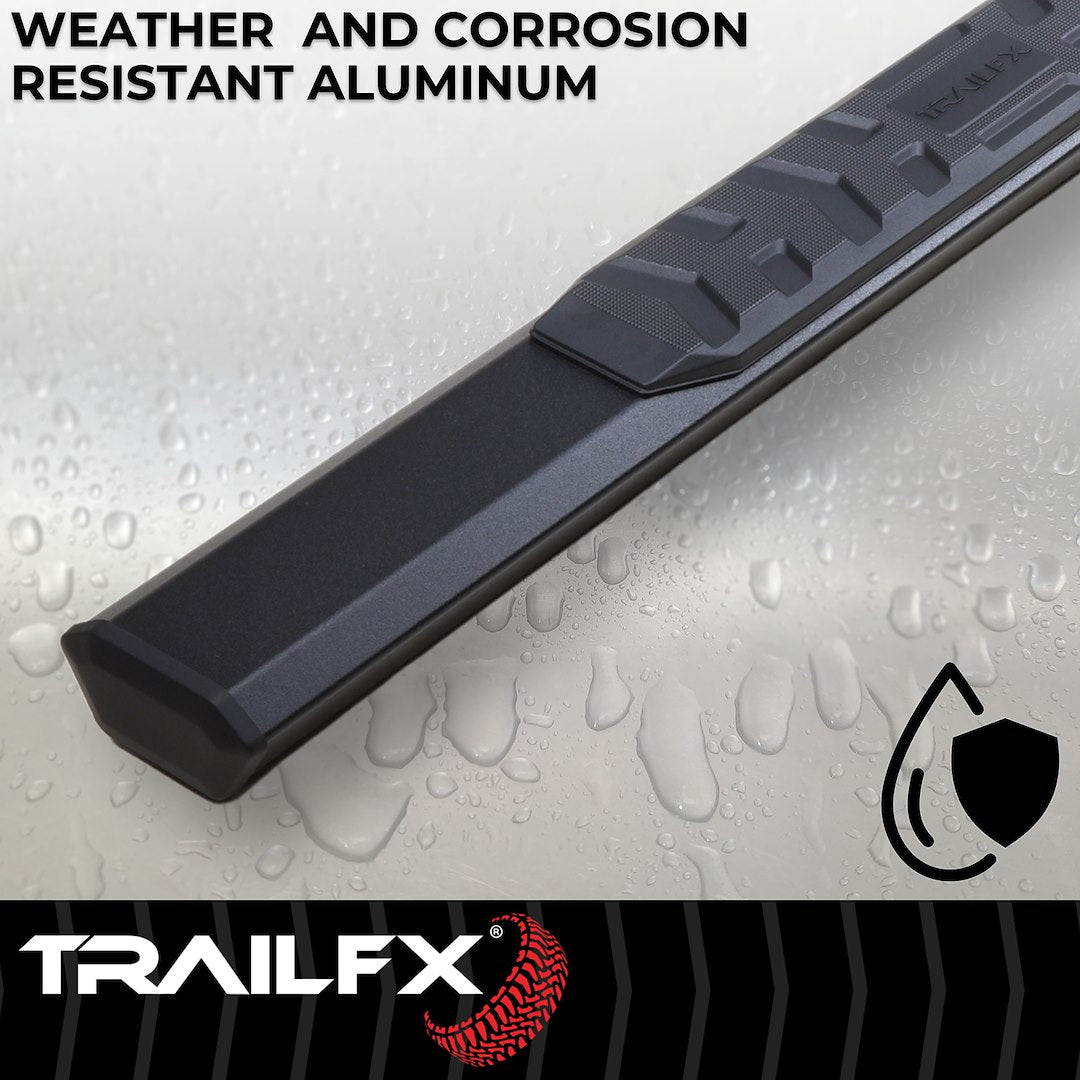 TrailFX A4 Step Bars For RAM 1500 Quad Cab (AL4008B)