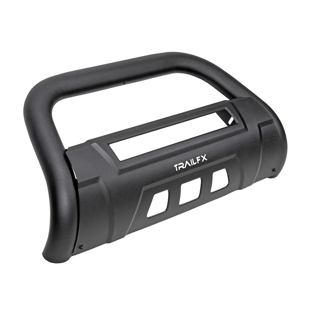 TrailFX 3.5" Oval Bull Bar w/Light Option For Toyota Tundra- Black (B1614T)