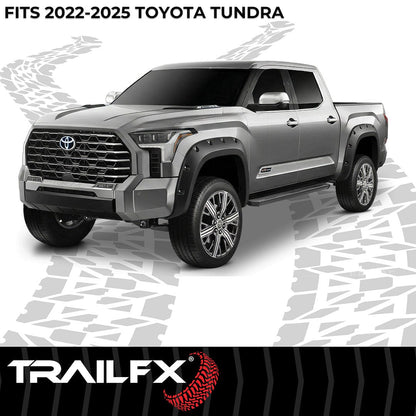 TrailFX Pocket Style Fender Flares For Toyota Tundra (TFT3004S)