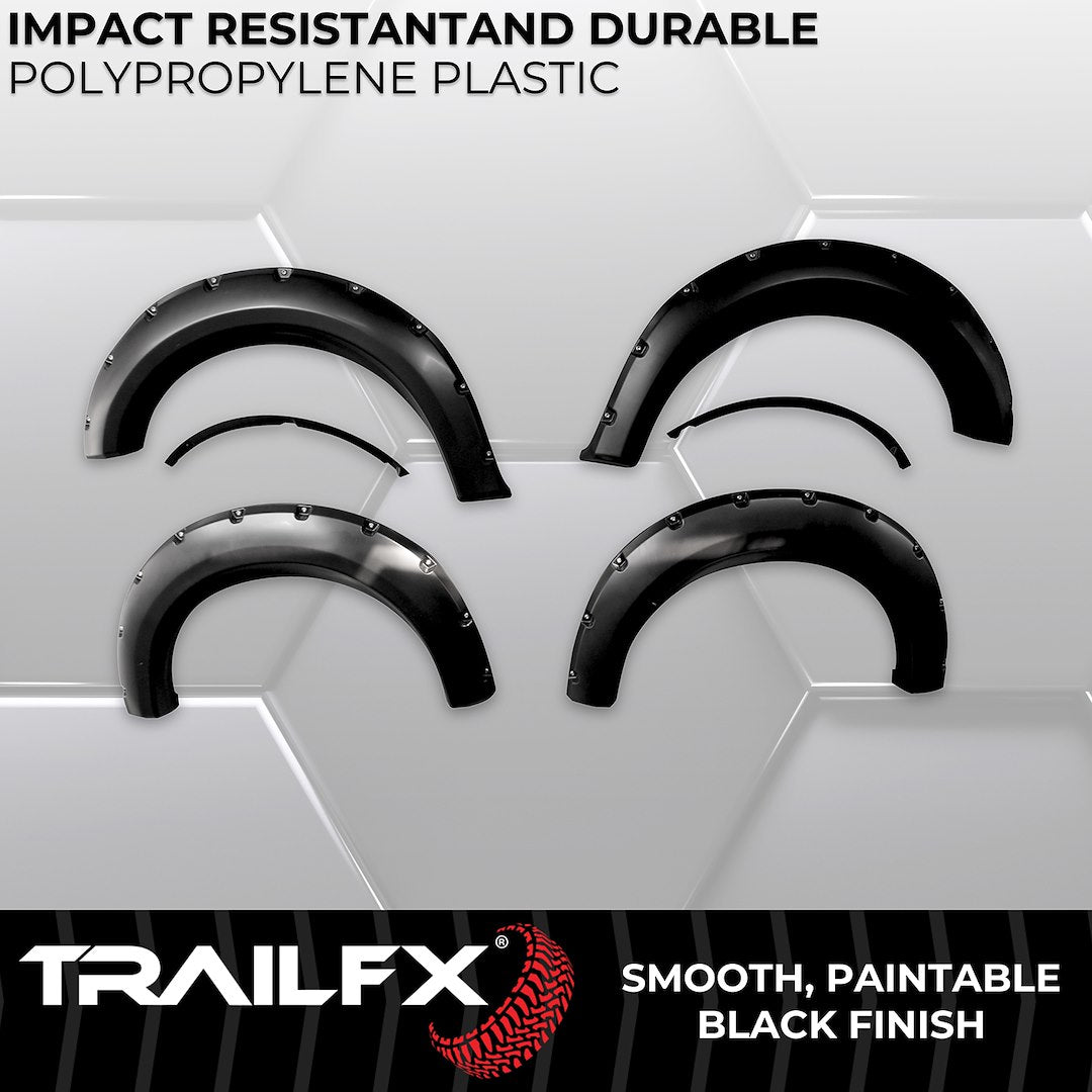 TrailFX Pocket Style Fender Flares for Ford F150 (TFF3002S)