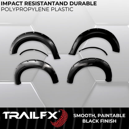 TrailFX Pocket Style Fender Flares for Ford F150 (TFF3002S)