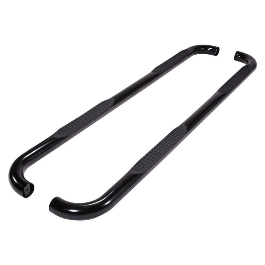 TrailFX 3" Round Step Bar For Jeep Wrangler JK 2 Dr- Black (A0028T)