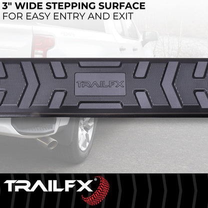 TrailFX A4 Step Bars For  GM Colorado/Canyon Crew Cab (AL4002B)