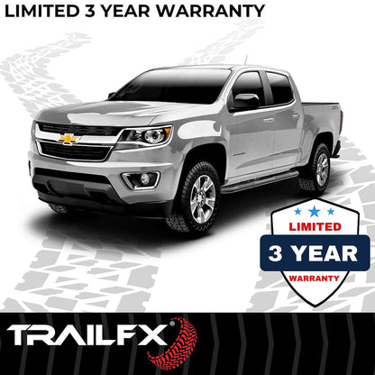 TrailFX 3" Round Step Bar For Toyota 4Runner- Black (A0004B)