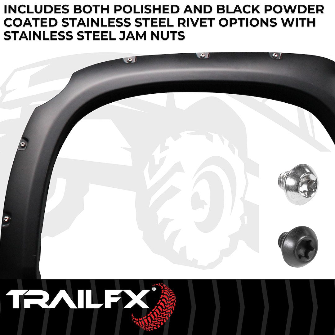 TrailFX Pocket Style Fender Flares For Toyota Tundra (TFT3002S)