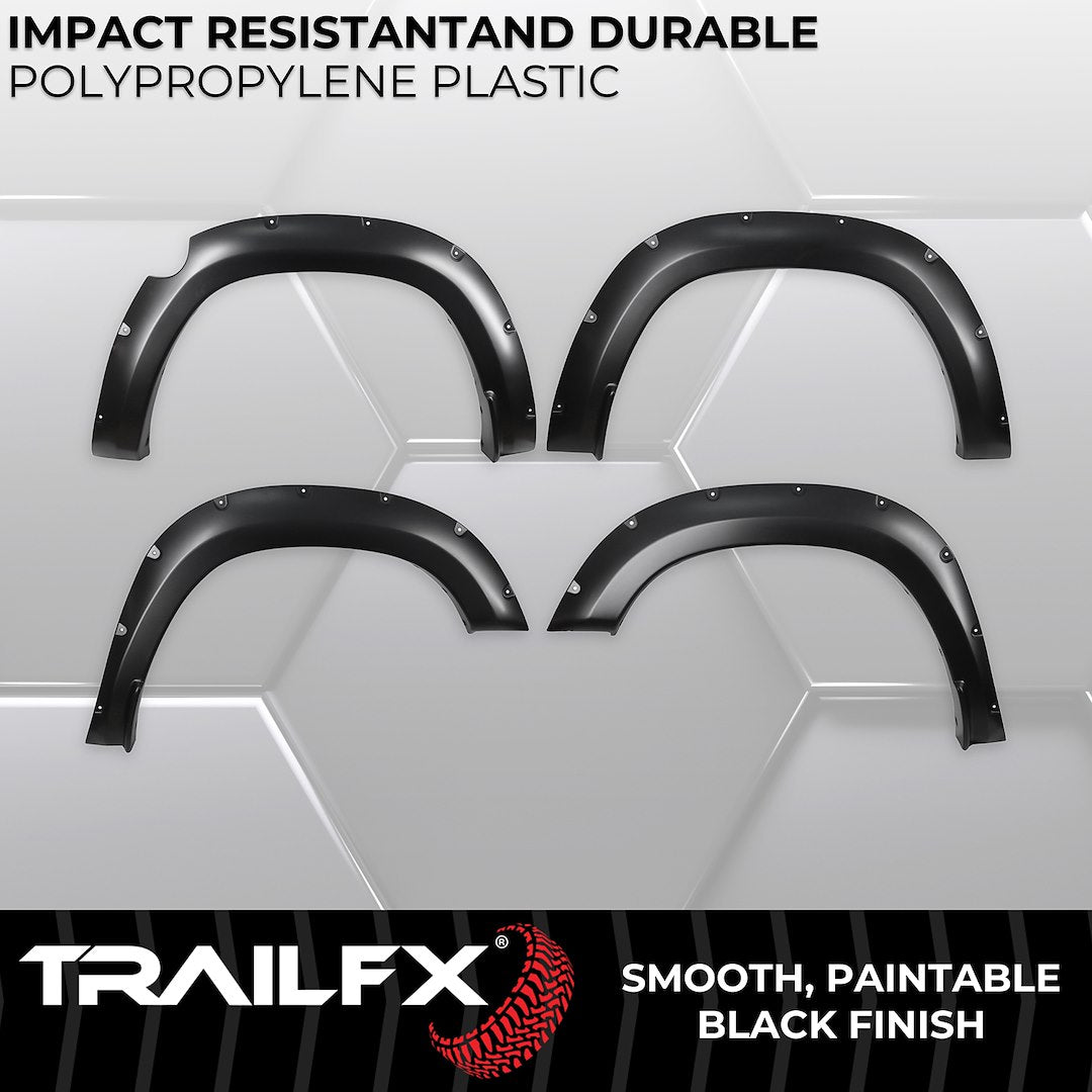 TrailFX Pocket Style Fender Flares for Ram 1500 (TFD3005S)