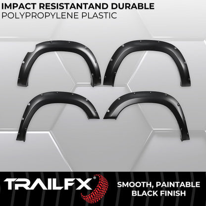 TrailFX Pocket Style Fender Flares for Ram 1500 (TFD3005S)