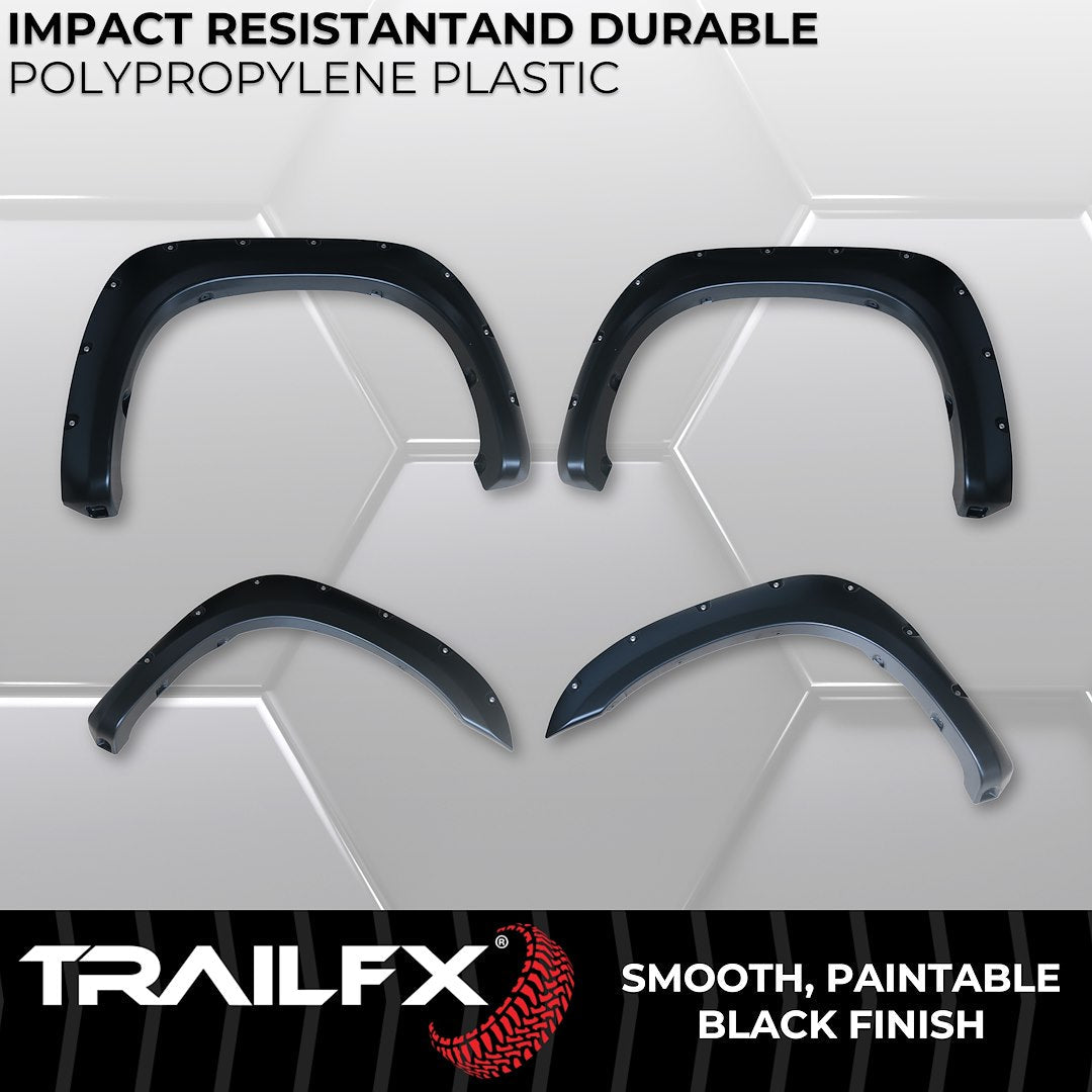 TrailFX Pocket Style Fender Flares For Toyota Tundra (TFT3001S)