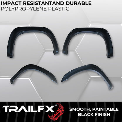 TrailFX Pocket Style Fender Flares For Toyota Tundra (TFT3001S)