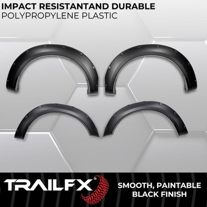 TrailFX Pocket Style Fender Flares For Ford Superduty (TFF3008S)