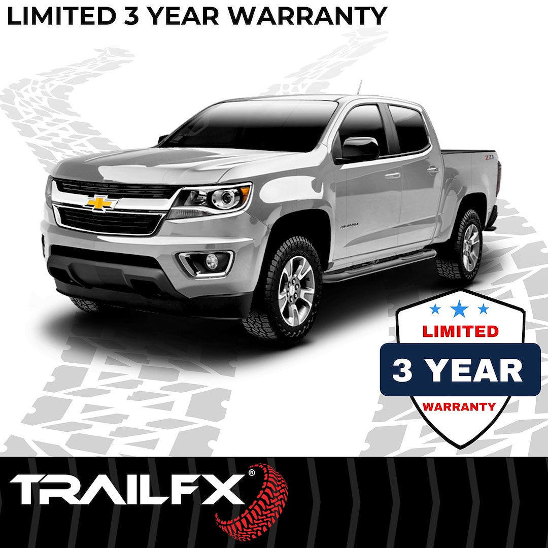 TrailFX 3" Round Step Bar For Toyota Tundra Double- Black (1150550073)