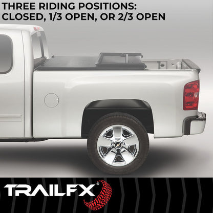 TrailFX Soft Folding Tonneau Cover For Ford F150 5.5' (TFX3312)