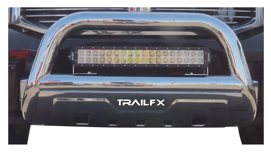 TrailFX 3.5" Oval Bull Bar For Toyota Tundra/Sequoia- Stainless (B1506S)