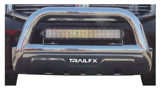 TrailFX 3.5" Oval Bull Bar For Toyota Tundra/Sequoia- Stainless (B1506S)