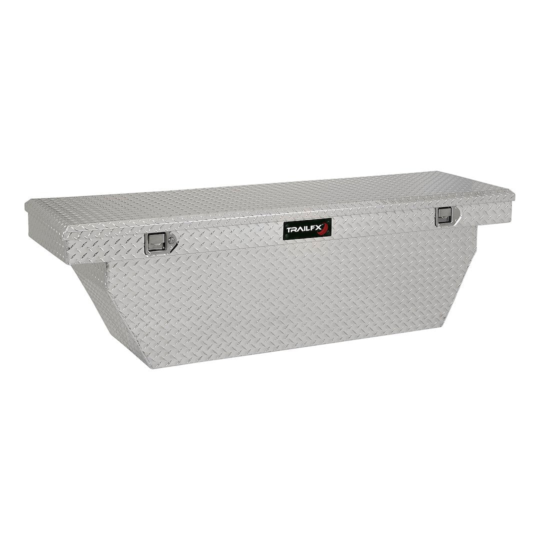 TrailFX 69 Inch Aluminum Single Lid Deep Crossover Toolbox- Brite (111701)