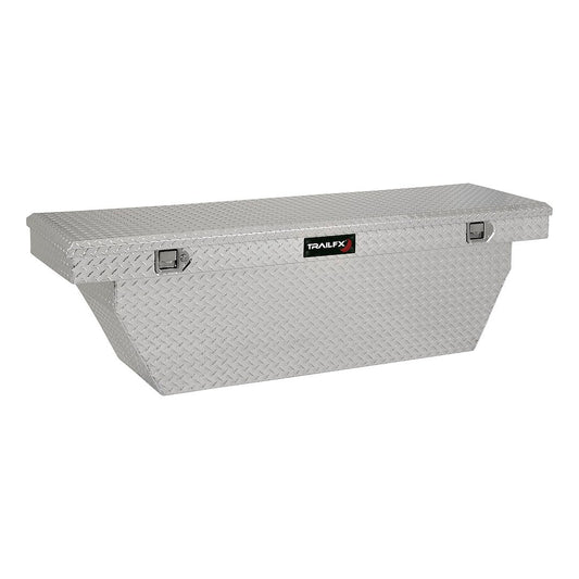 TrailFX 69 Inch Aluminum Single Lid Deep Crossover Toolbox- Brite (111701)