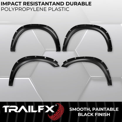 TrailFX Pocket Style Fender Flares For Ram 1500 (TFD3002S)