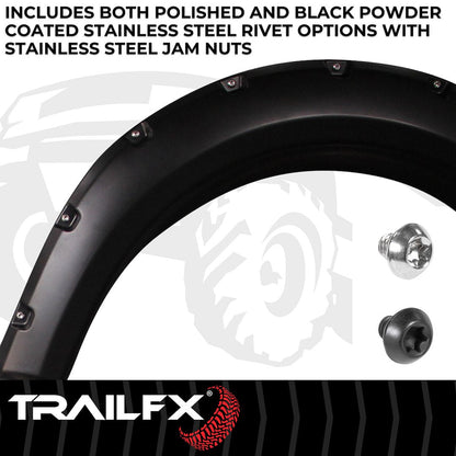 TrailFX Pocket Style Fender Flares for Ford F150 (TFF3002S)