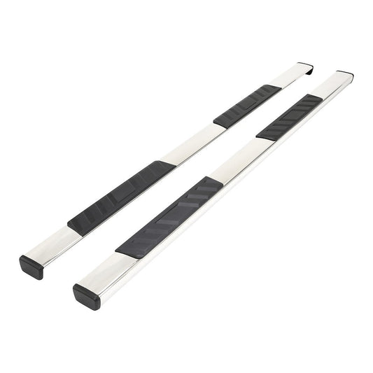 TrailFX T4 Trapezoid Step Bar For GM Silverado/Sierra Extended-Stainless (A4001S)