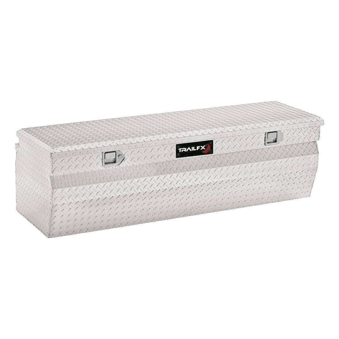 TrailFX 48 Inch Aluminum Wedged Truck Chest- Brite (150481)