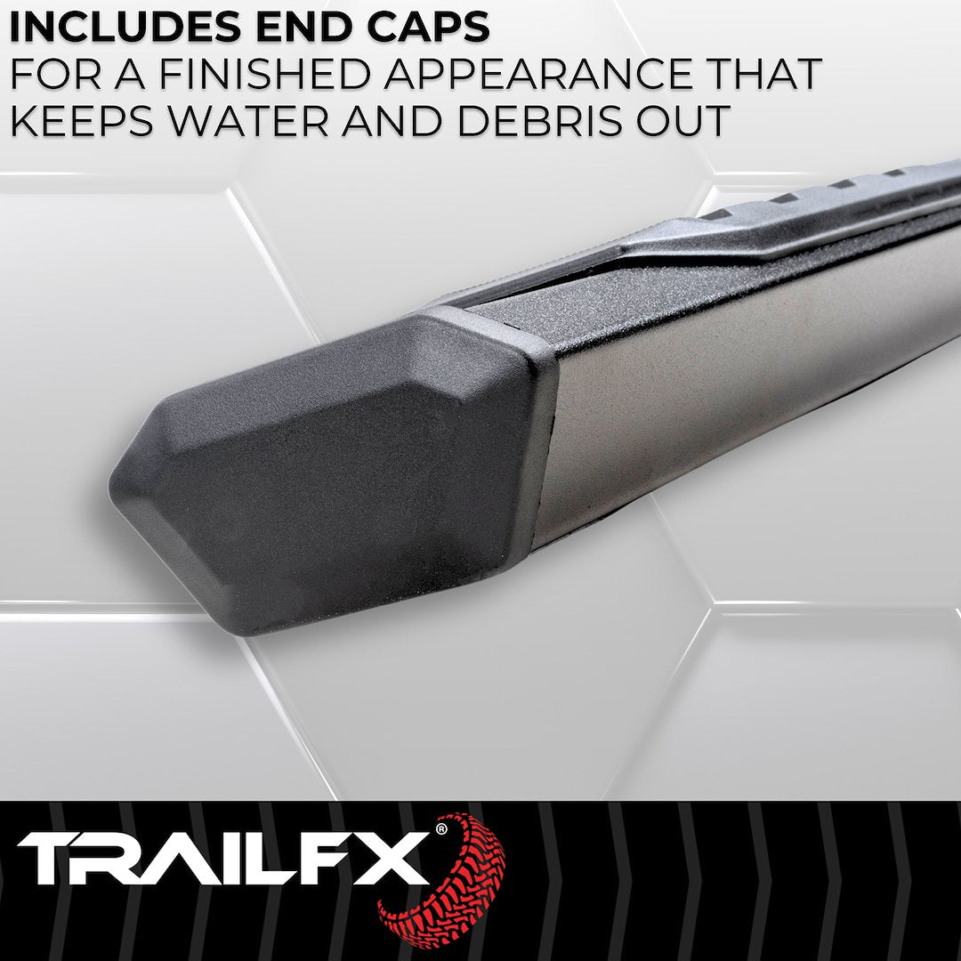 TrailFX A4 Step Bars For Toyota Tundra Crew Max (AL4022B)