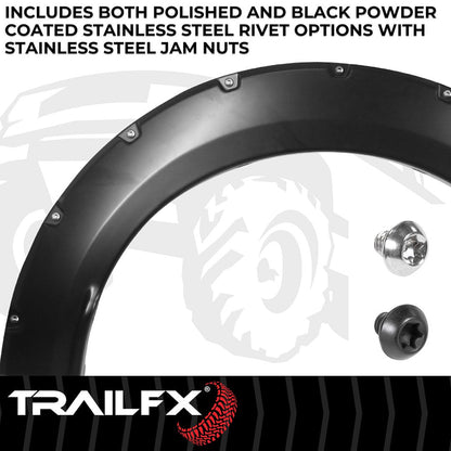 TrailFX Pocket Style Fender Flares for Ford F150 (TFF3006S)