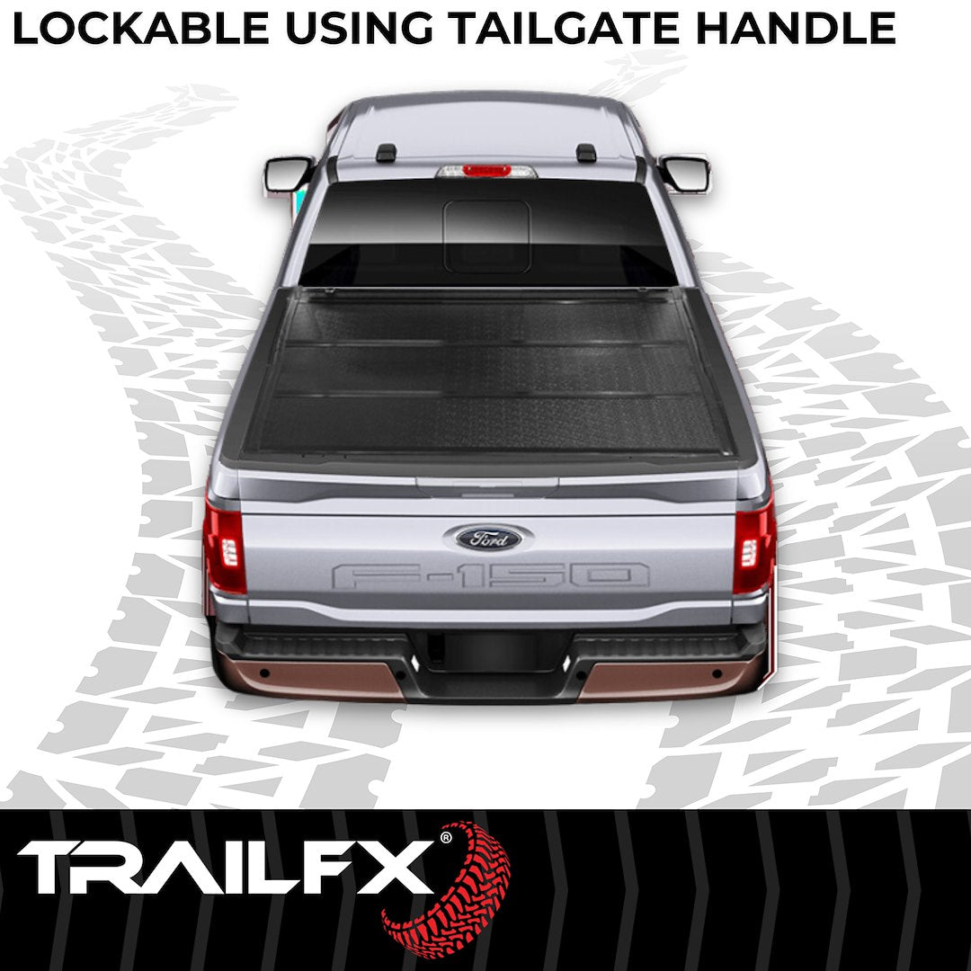 TrailFX Hard Trifold Tonneau Cover For Ford F150 6.5' (TFX3530)