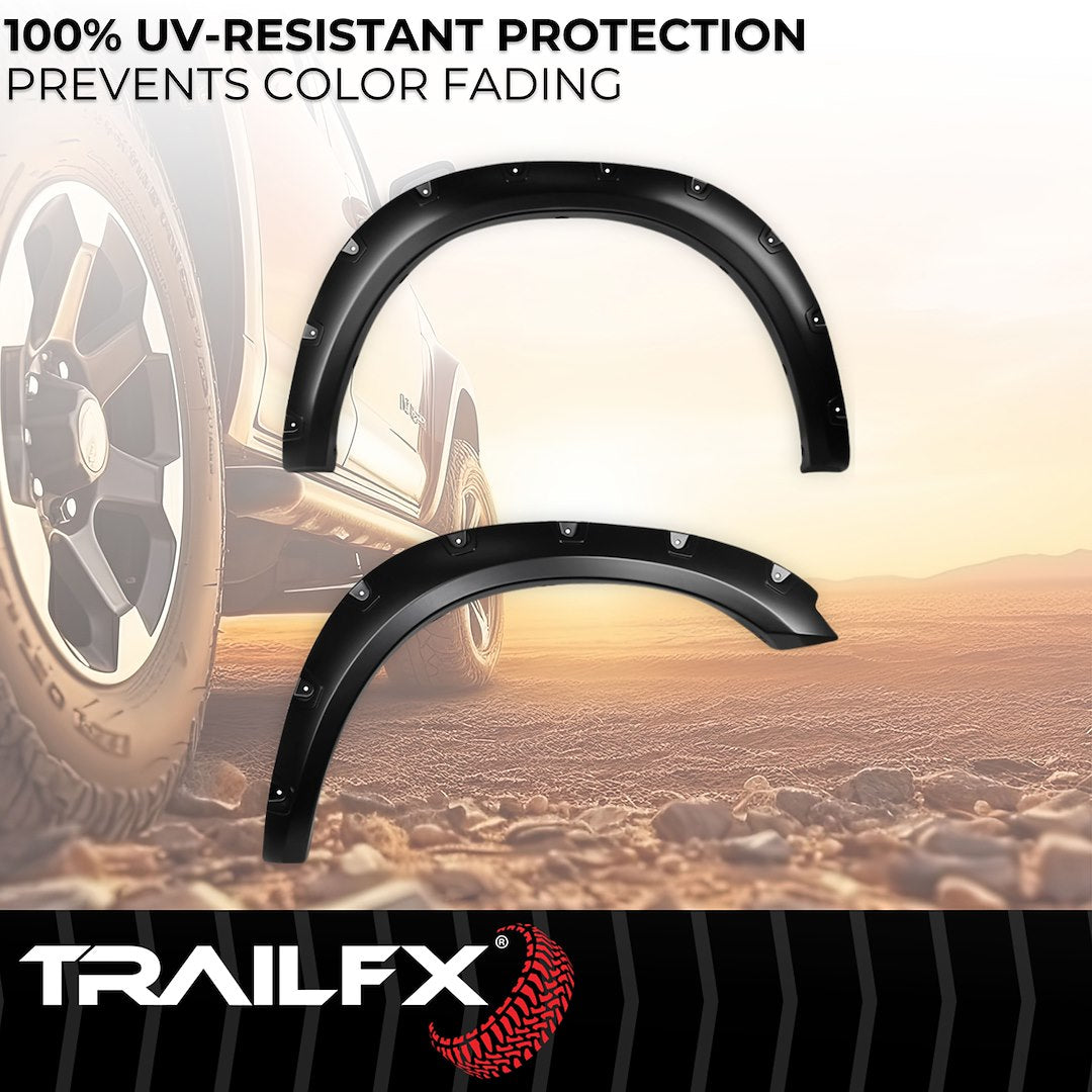 TrailFX Pocket Style Fender Flares For Ram 1500 (TFD3002S)