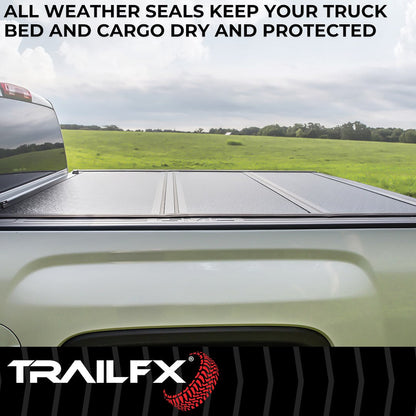 TrailFX Hard Trifold Tonneau Cover For GM Silverado/Sierra 1500 5.7' (TFX1531)