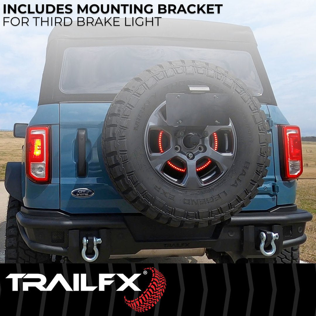 TrailFX Spare Tire Carrier Hinged For Ford Bronco (BR010T)