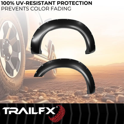 TrailFX Pocket Style Fender Flares for Ford F250 (TFF3005S)