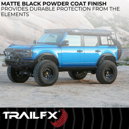 TrailFX Rear Angled Fender Flares For Ford Bronco 2 Door (BR014T)