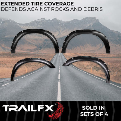 TrailFX Pocket Style Fender Flares for Ram 2500/3500 (TFD3006S)