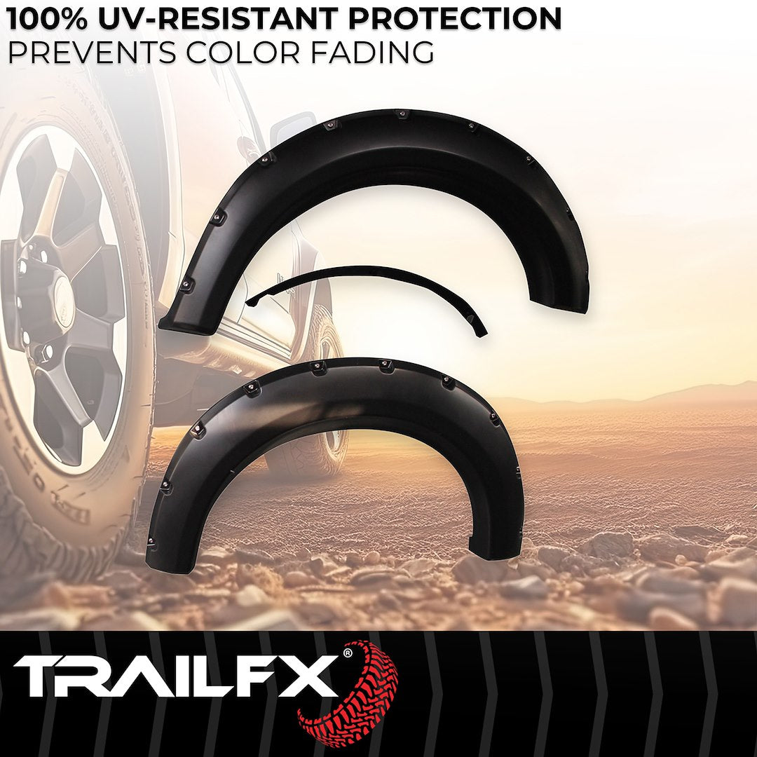 TrailFX Pocket Style Fender Flares for Ford F150 (TFF3002S)