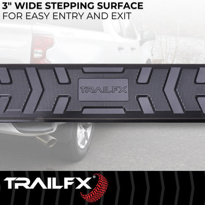 TrailFX A4 Step Bars For RAM 1500 Quad Cab (AL4007B)
