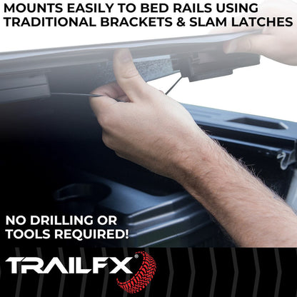TrailFX Hard Trifold Tonneau Cover For Toyota Tundra 5.5' (TFX5528)