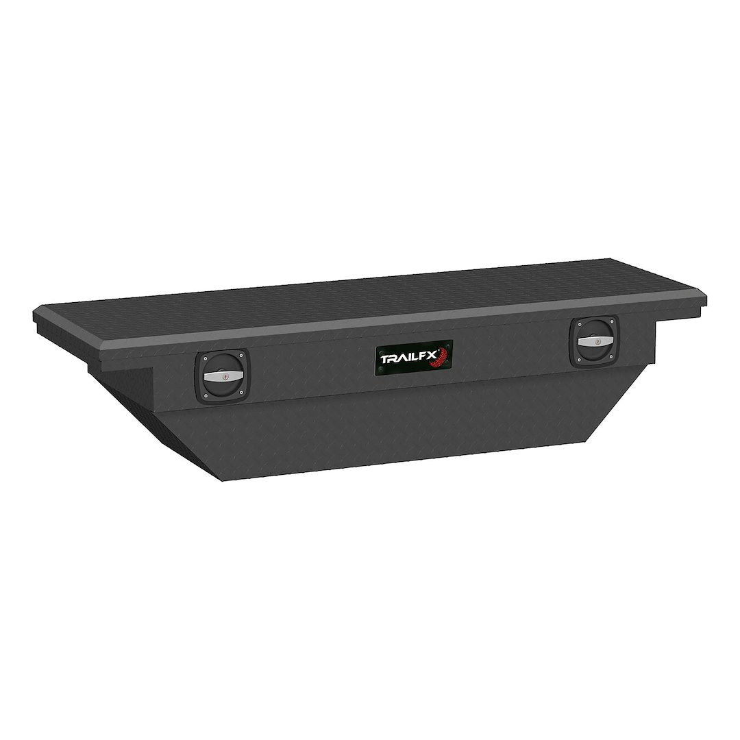 TrailFX 63 Inch Aluminum Trail Lock® Deep Crossover Toolbox- Matte Black (120633C)
