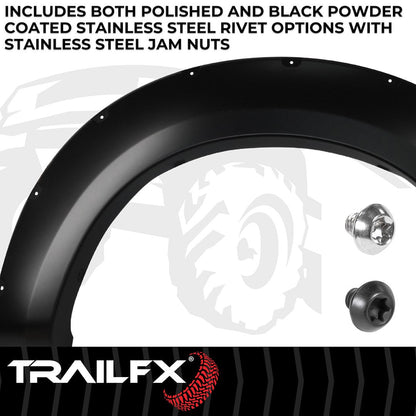 TrailFX Pocket Style Fender Flares for Ford F250/350 (TFF3007S)