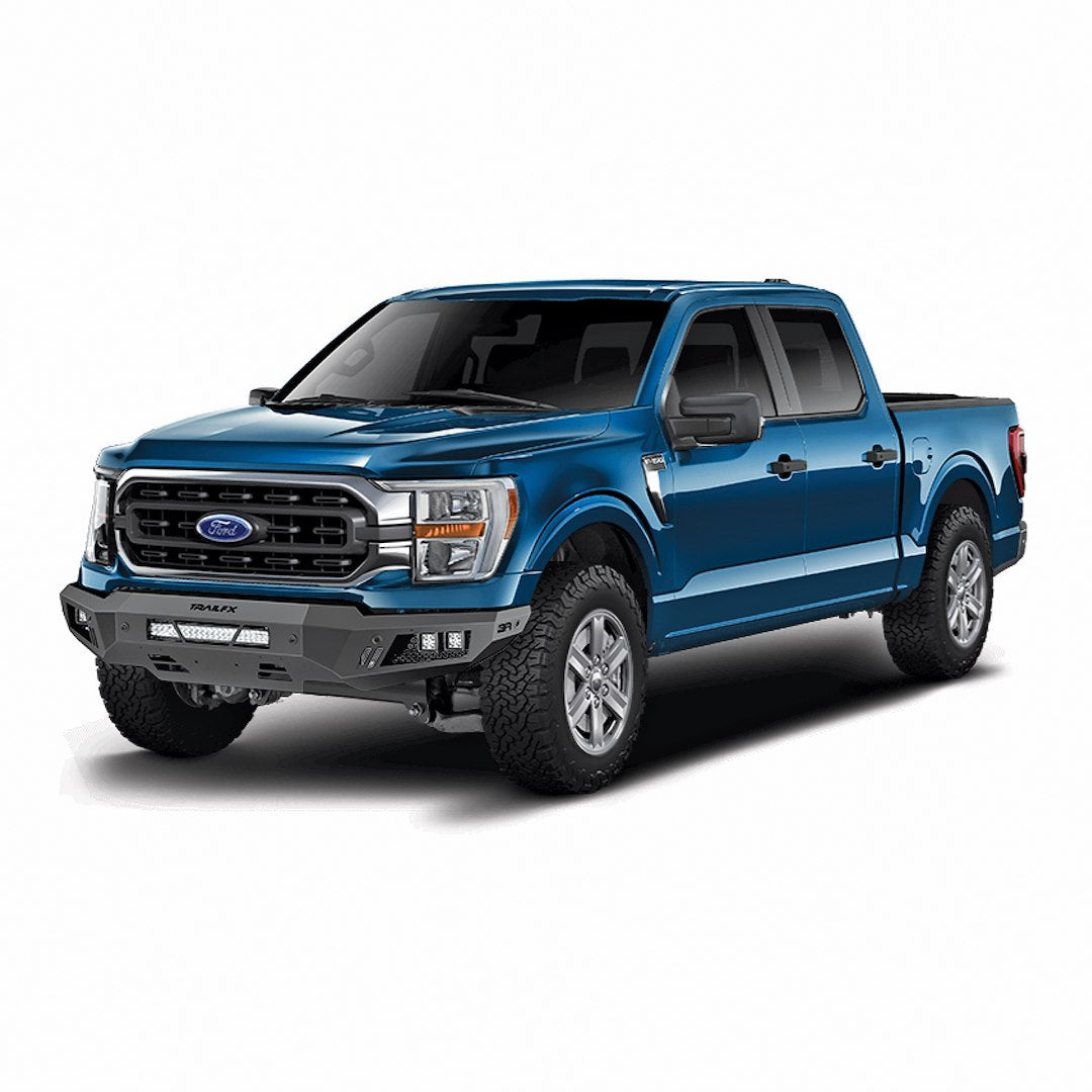 TrailFX Front Light Duty Bumper For Ford F150 (FLDB010TI)