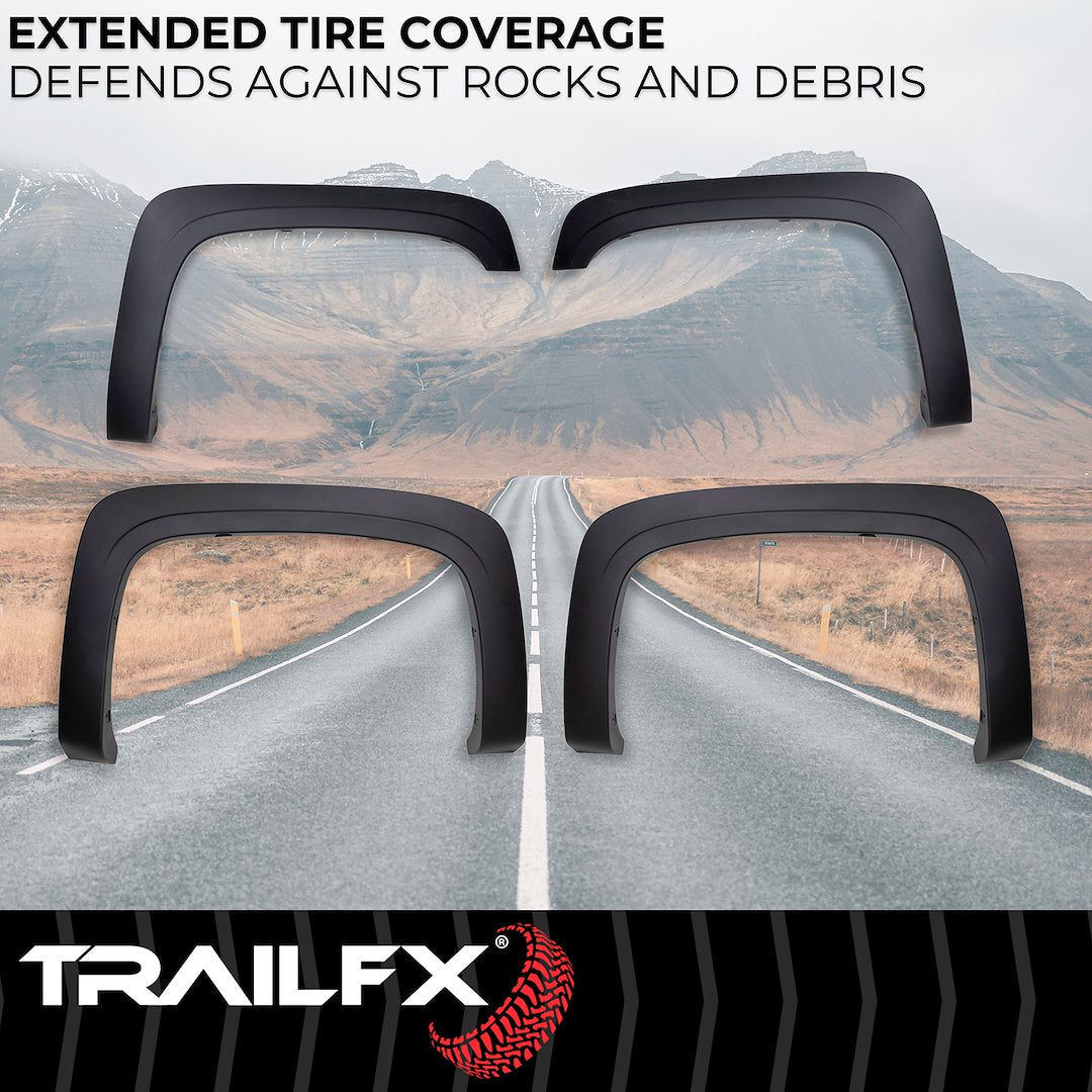 TrailFX OE-Style Fender Flares For Chevrolet Silverado (TFC3001OE)