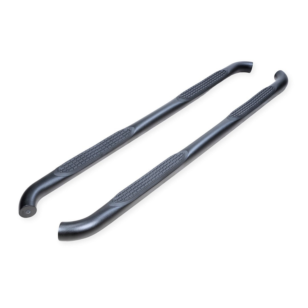TrailFX 3" Round Step Bar For Jeep Wrangler JL 4 Dr- Black (A0055T)